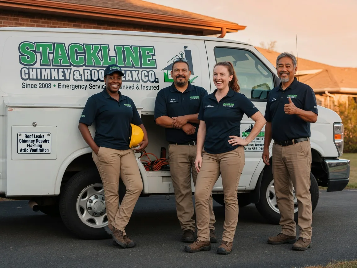 Chimney flashing repair company in Logan, OH